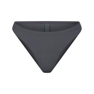 SKIMS Gunmetal Gray Midwaist Swim Bottoms Size XL NEW NWT